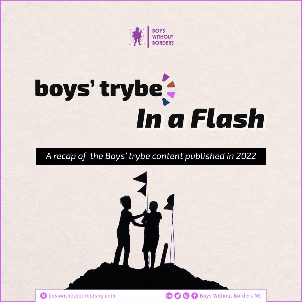 Boys' Trybe in a Flash.