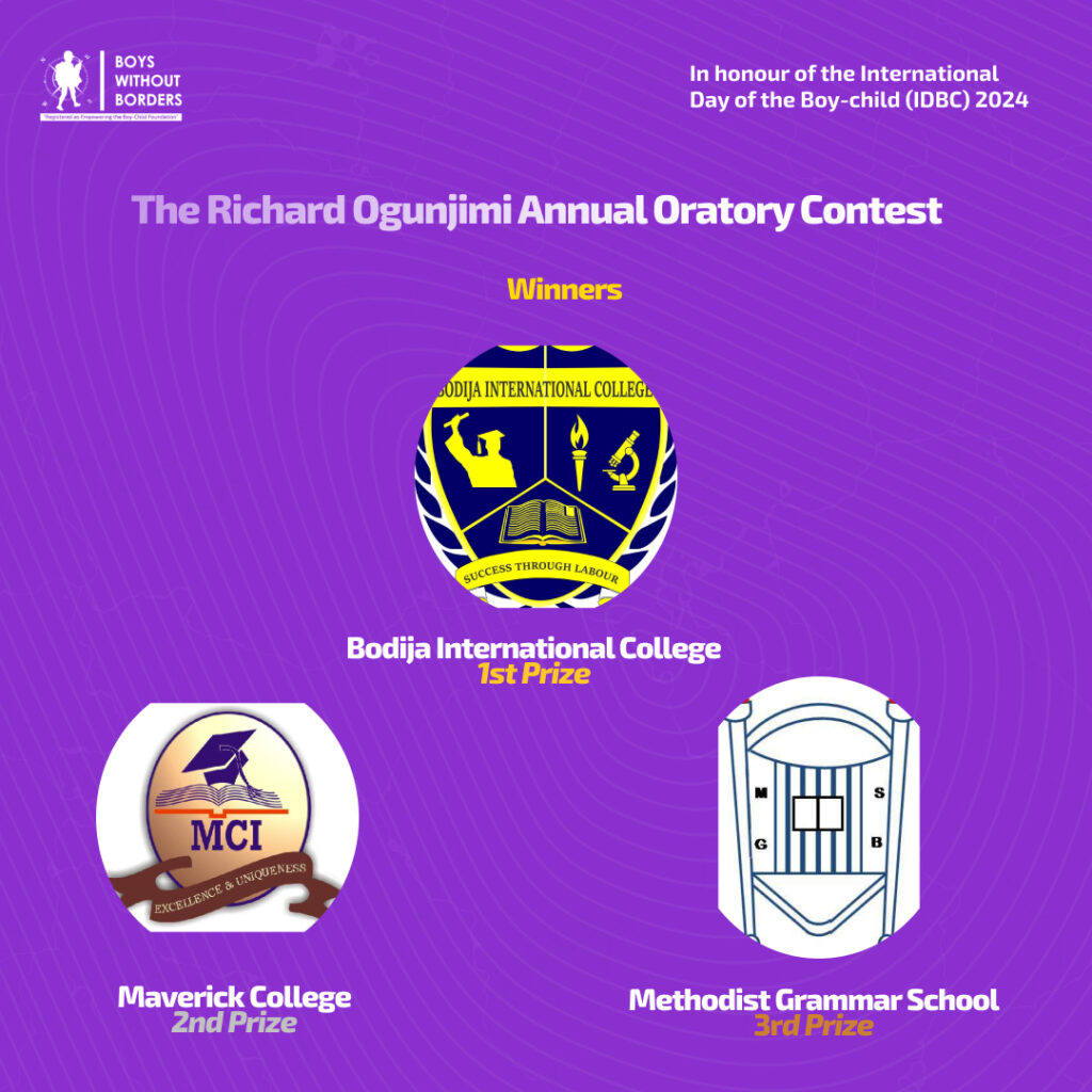 2024 Richard Ogunjimi Oratory Contest Winners