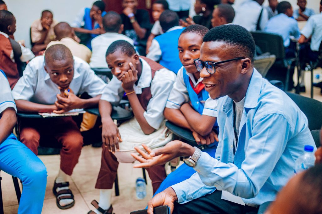 Breakout Session held at Ìbàdàn Boys Conference organized by Boys Without Borders NG